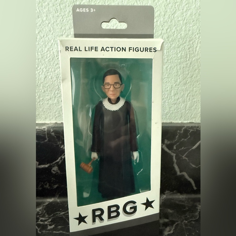 RBG Action Figure with Gavel